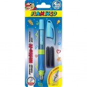 Pióro na naboje Write-it Flamingo - niebieskie (313874)