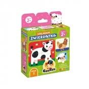 Czuczu: Układam Zwierzątka dla dzieci 2+