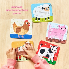 Czuczu: Układam Zwierzątka dla dzieci 2+