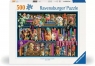 Ravensburger, Puzzle 500: Psy na półce (12001466) Wiek: 12+