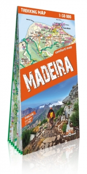 Madera (Madeira) laminowana mapa trekkingowa 1:50 000 - Praca zbiorowa