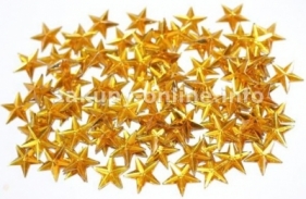 KRYSZTALKI GWIAZDKI ZLOTE 100 SZT YFS0205 - 282927