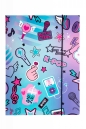Coolpack, Teczka kartonowa A4 z gumką - K-Pop Rainbow