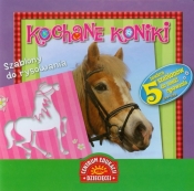 Szablony do rysowania Kochane koniki - <br />