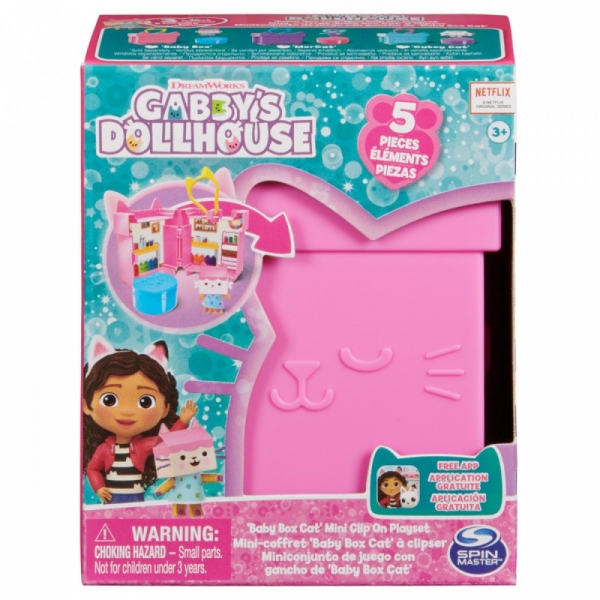 Figurka Koci Domek Gabi Minibox Tekturkotka Różowy (6065945/20140105)
