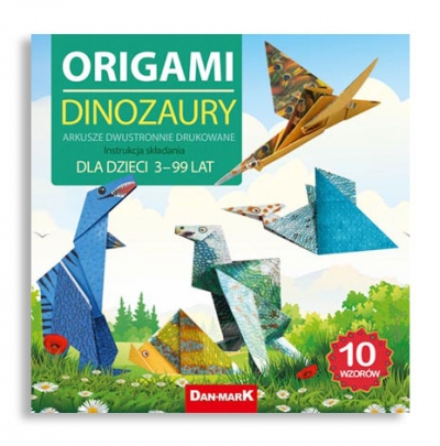 Zeszyt origami Dan-Mark 21x21 Dinozaury