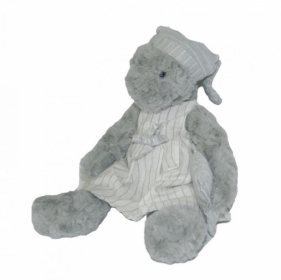 Miś Popielek 28 cm w sukience (4718a)