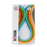 Paski do quillingu 5mmx42cm kolorowe 200szt