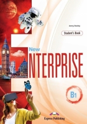 New Enterprise B1 Student`s Book (edycja wieloletnia). Podręcznik do języka angielskiego dla szkół ponadpodstawowych (Uszkodzona okładka) - Jenny Dooley