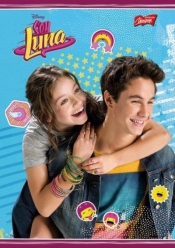 Zeszyt A5 32 kartek kratka laminowany Disney SOY LUNA