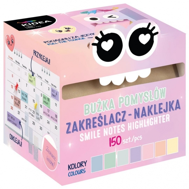 Karteczki indeksujące w rolce KIDEA