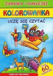 Kolorowanka. Uczę się czytać - Marta Bindek