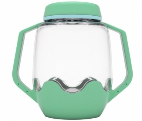 Słoik sensoryczny do napełnienia wodą zielony