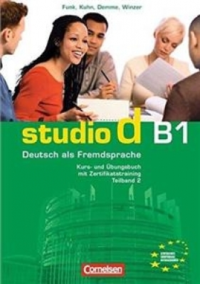studio d B1/2 Kurs- und Übungsbuch mit Lerner-Audio-CD - Praca zbiorowa