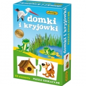 Domki i kryjówki - puzzle edukacyjne (06670)