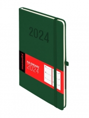 Kal 2024 Memo A5 TDW zielony