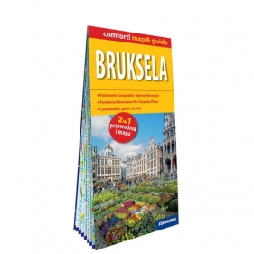 Bruksela laminowany map&guide 2w1 przewodnik i mapa - Drążek Anna