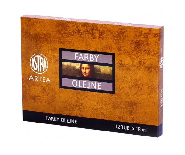 Farby olejne Astra Artea 18ml - Zestaw nr 1 (83410974)