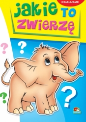 Kolorowanka. Jakie to zwierzę? - Słoń (A5, 16 str.) - Opracowanie zbiorowe