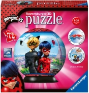 Ravensburger, Puzzle 3D: Miraculous (11167)