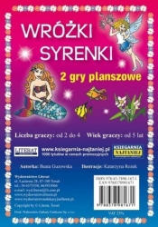 Wróżki. Syrenki. 2 gry planszowe - Agnieszka Figat-Jeziorska
