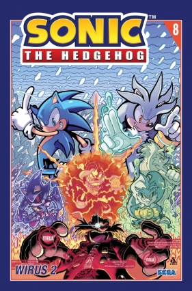 Sonic the Hedgehog. Tom 8. Wirus 2 - Jack Lawrence, Diana Skelly, Ian Flynn