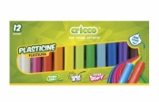 Plastelina Cricco, 12 kolorów (CR370K12)
