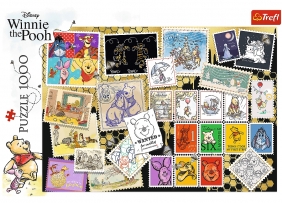 Trefl, Puzzle 1000: Kubuś Puchatek - Kolekcja Kubusia