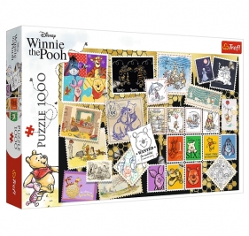 Trefl, Puzzle 1000: Kubuś Puchatek - Kolekcja Kubusia