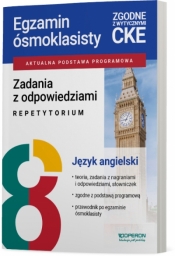 Zadania z odpowiedziami Egzamin ósmoklasisty 2027 Język angielski Repetytorium - Monika Drezner