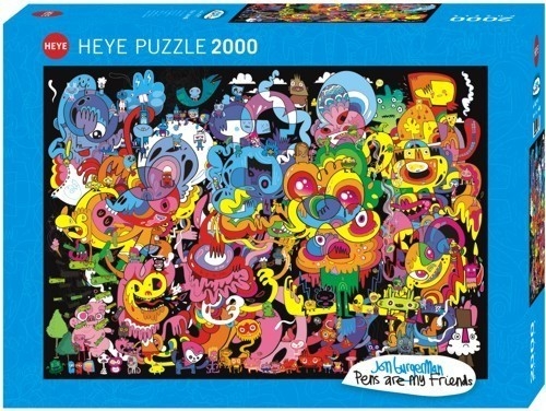 2000 ELEMENTÓW Psychodeliczne doodle (29767)