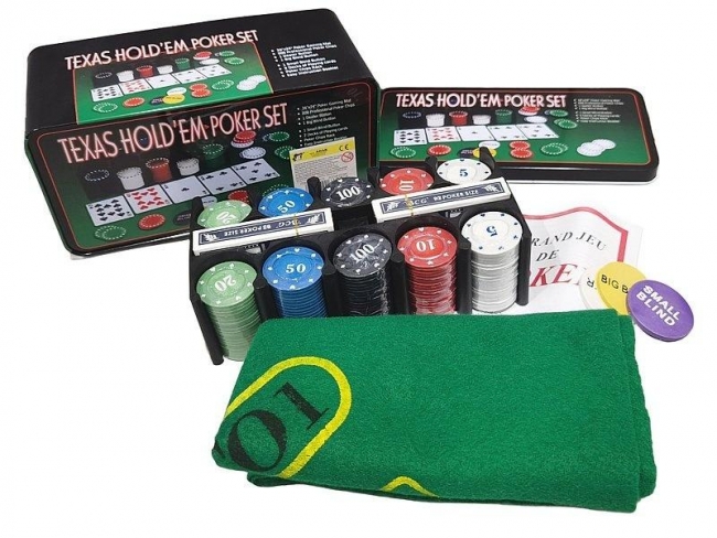 Poker z akcesoriami