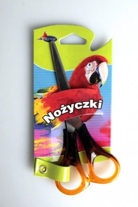 Nożyczki z bursztynową rączką 13 cm