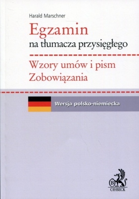 Egzamin na tłumacza przysięgłęgo - Marschner Harald