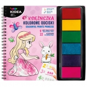 Kolorowe odciski księżniczka Kidea