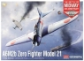 Model plastikowy Samolot A6M2B Zero Fighter 21 1/48 (12352)od 14 lat