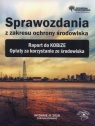 Sprawozdania z zakresu ochrony środowiska Raport do KOBiZE Opłaty za