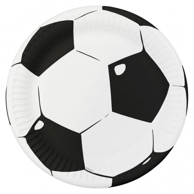 Talerze papierowe Gol! 8szt