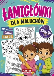Łamigłówki dla maluchów z naklejkami - Katarzyna Salamon