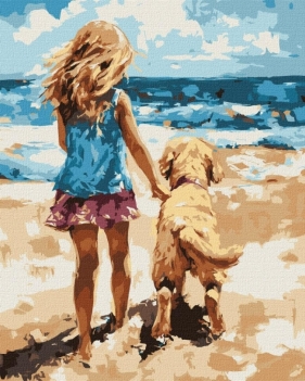 Malowanie po numerach - Zawsze razem 40x50cm