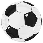 Talerze papierowe Gol! 8szt