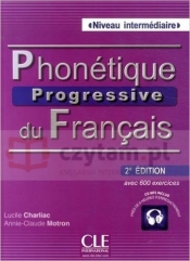 Phonetique progressive du Francais Niveau Intermediaire + CD 2 ed