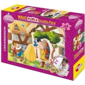 Puzzle dwustronne maxi 2w1 Królewna Śnieżka 108 (304-31672)