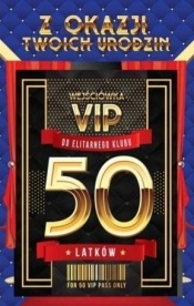 Karnet Urodziny 50 VIP - 07