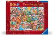 Ravensburger, Puzzle 1000: Ciasteczkowe święta (12001267)