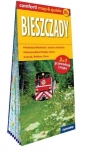 Bieszczady laminowany map&guide 2w1 przewodnik i mapa - Piotr Krzywda, Marta Cobel-Tokarska, Opracowanie zbiorowe