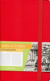 Notes w kratkę A6 Romantyzm czerwony