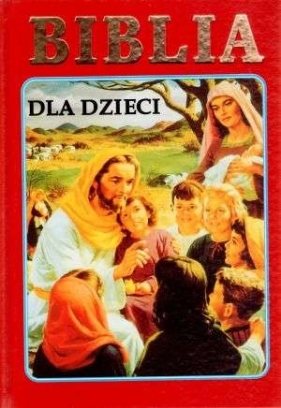 Biblia dla dzieci czerwona z ramką - ks. Jerzy Banak, ks. Leszek Jańczuk
