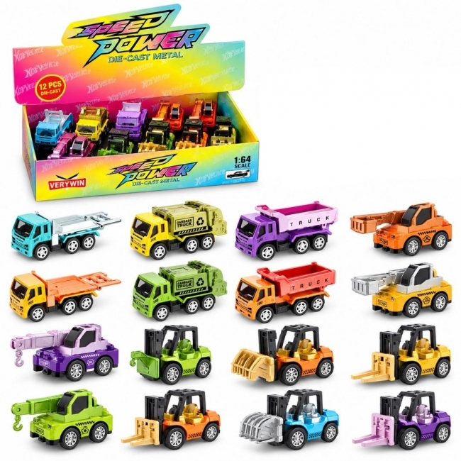 Auto budowlane metalowe MIX
