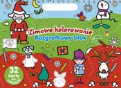 Zimowe kolorowanie. Bazgrołkowy blok - Emma Pelling